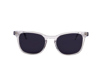 Crystal Sunglasses (Grey) Front View